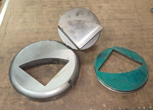 Almost quarter circle - quarter, punch
